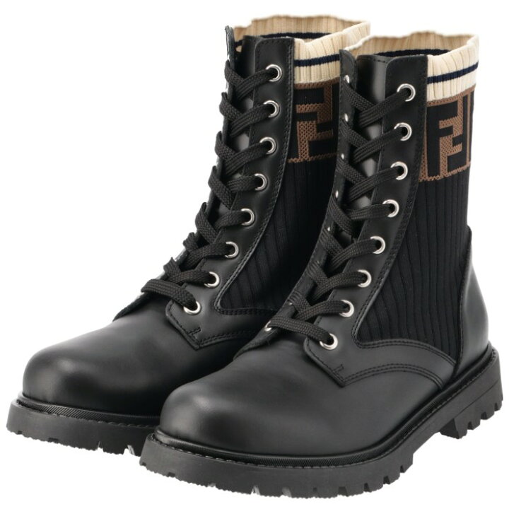 楽天市場】フェンディ FENDI 【大人もOK】キッズ バイカーブーツ  
