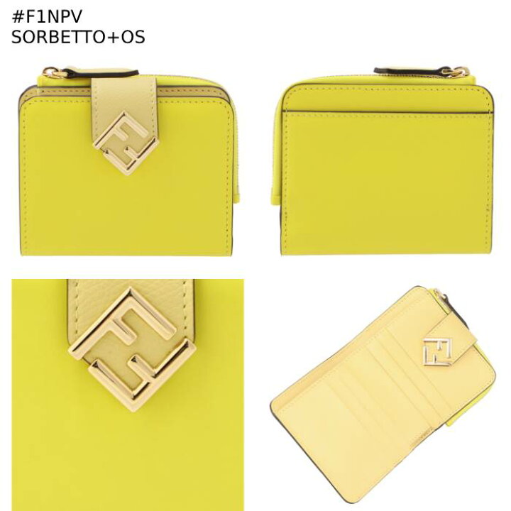 楽天市場】フェンディ FENDI 財布 二つ折り FFダイヤモンド コンパクト 