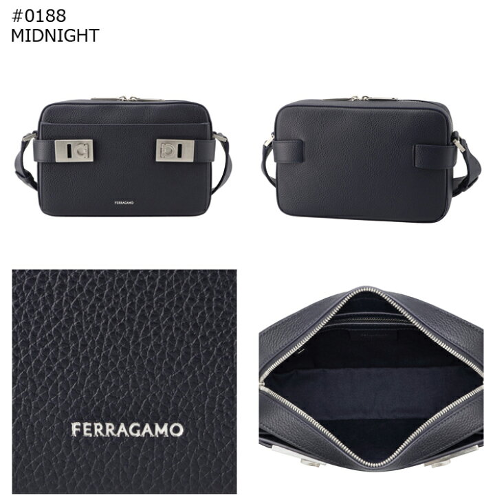 楽天市場】フェラガモ FERRAGAMO メンズ ショルダーバッグ ツインズ24  