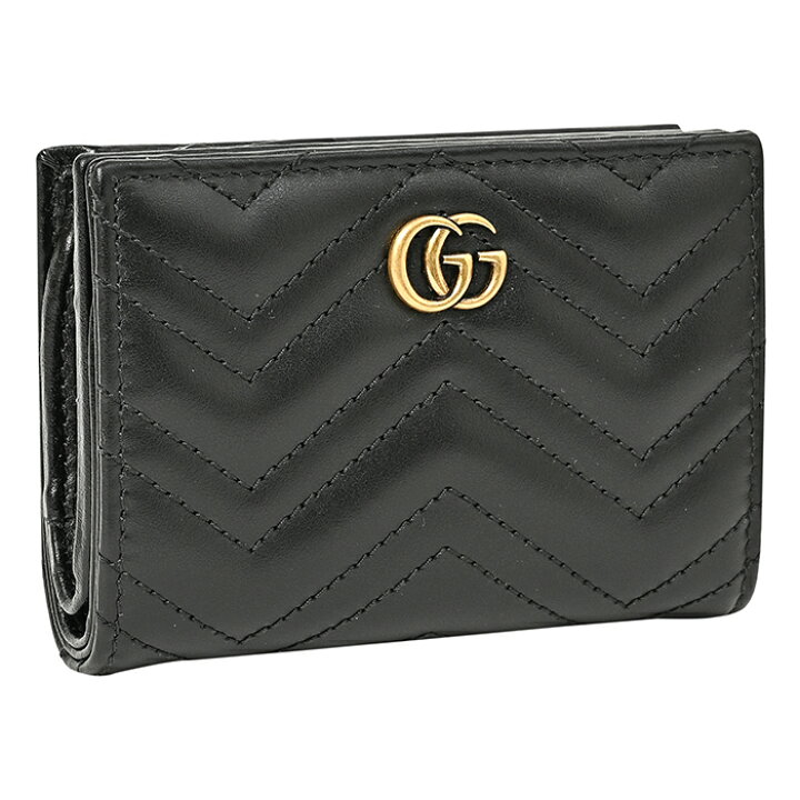 楽天市場】グッチ GUCCI 財布 二つ折り GG マーモント ウォレット  