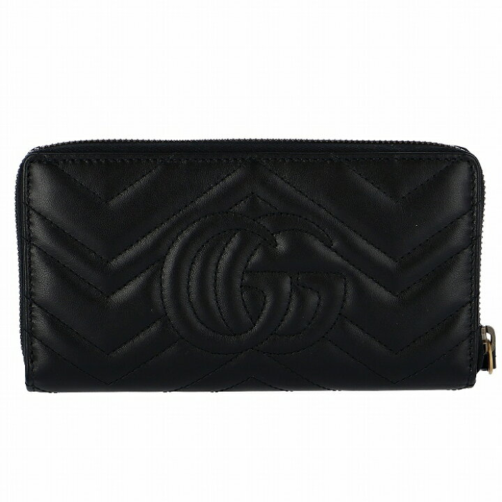楽天市場】グッチ GUCCI 財布 GGマーモント 長財布 ジップラウンド 