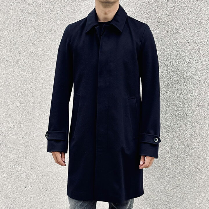 楽天市場】ヘルノ HERNO メンズ ステンカラーコート カシミヤ混ウール 