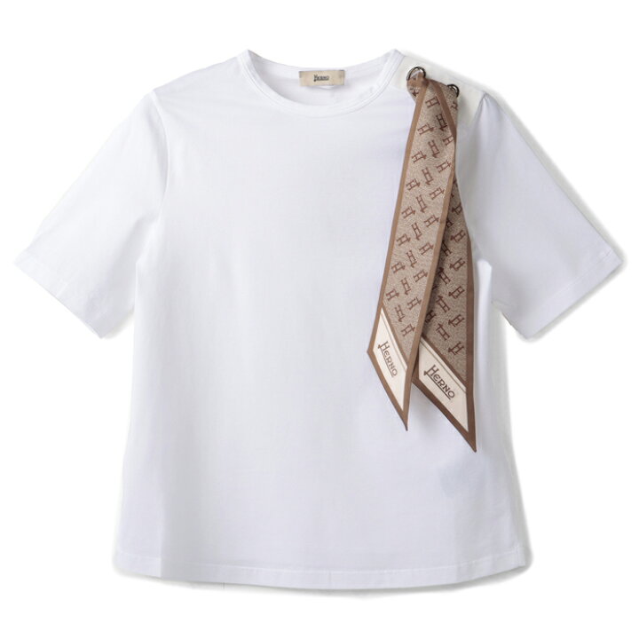 楽天市場】ヘルノ HERNO Tシャツ レディース SUPERFINE COTTON STRETCH  