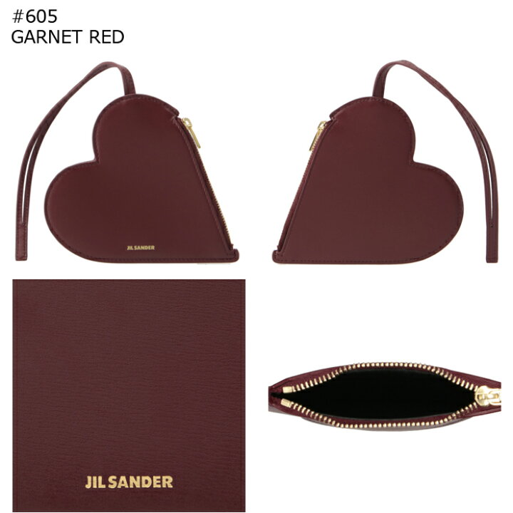 楽天市場】ジル サンダー JIL SANDER ポーチ ハート ストラップ 小物 