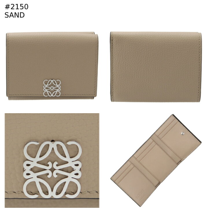 楽天市場】ロエベ LOEWE 財布 三つ折り ミニ財布 アナグラム 6cc 