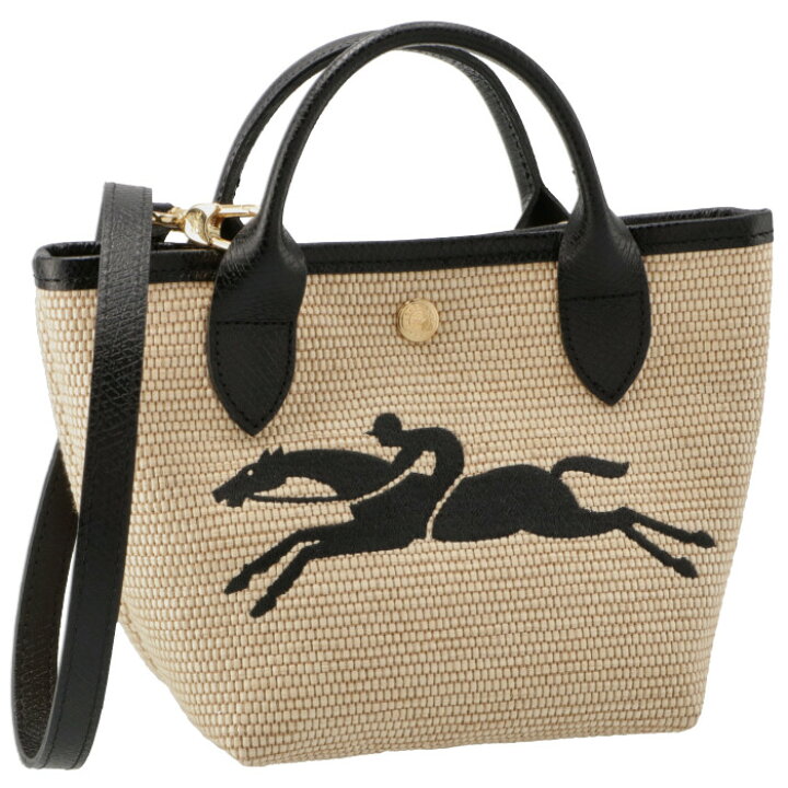 楽天市場 ロンシャン Longchamp 22年春夏新作 ル プリアージュ パリ Xs サントロペ ショルダー ミニバッグ カゴバッグ ブラック ベージュ Hyt 001 22ss アメイジングサーカス