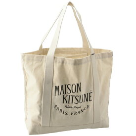 メゾン キツネ MAISON KITSUNE バッグ メンズ UPDATED PALAIS ROYAL SHOPPING BAG トートバッグ LW05102WW0008 0001 P700