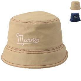 マルニ MARNI バケットハット 刺繍ロゴ 帽子 CLMC0055S1 UTN903【RSALE】【PU_CA】