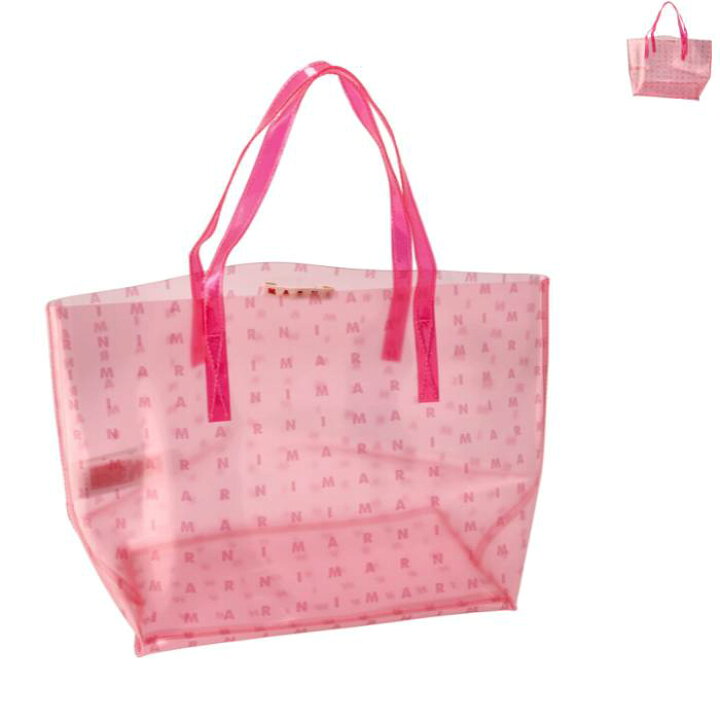 楽天市場】マルニ MARNI 【大人もOK】キッズ トートバッグ クリア 