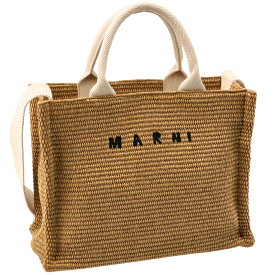 マルニ MARNI トートバッグ スモール East-West ブラウン系 SHMP0077U0 P3860 Z0R42