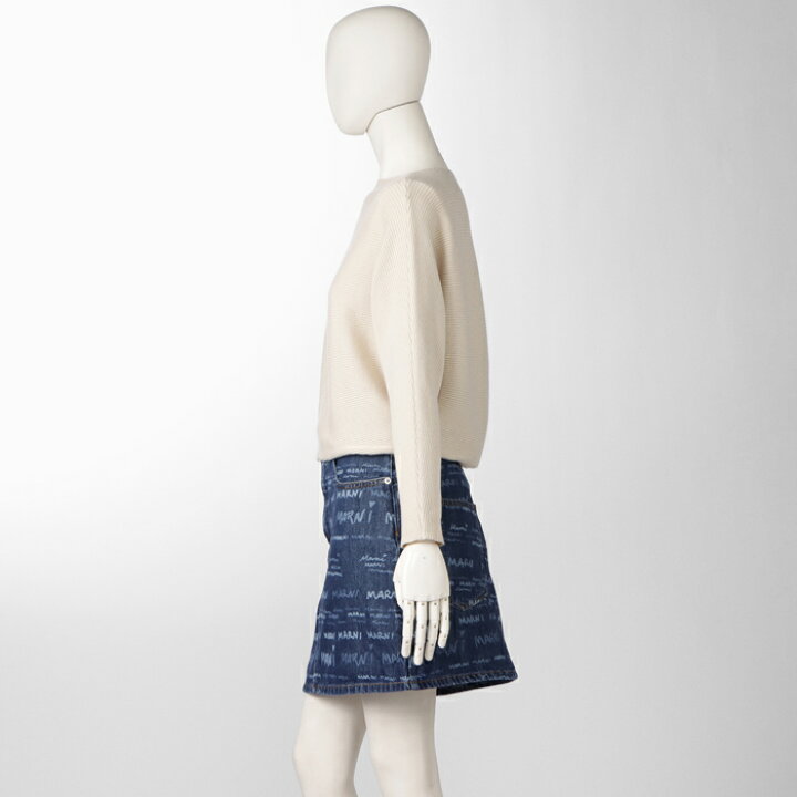 楽天市場】【5％OFFクーポン】マルニ MARNI ミニスカート ロゴ MEGA 