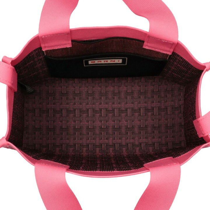 楽天市場】マルニ MARNI トートバッグ スモール ウーブンバスケット  