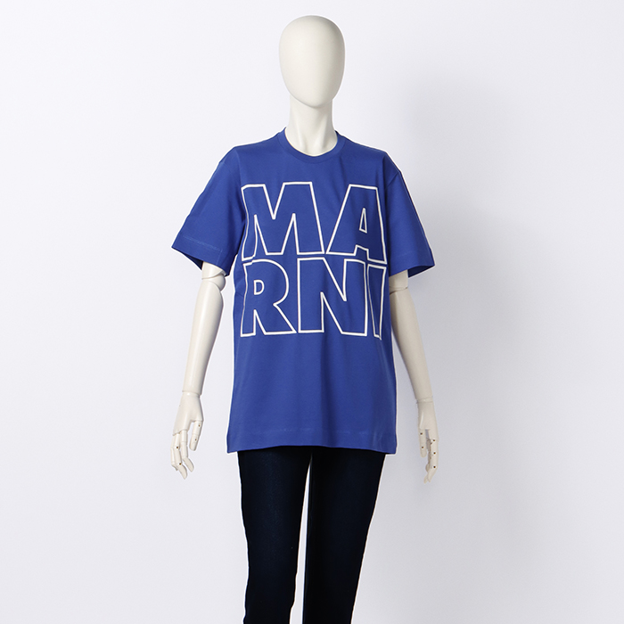 楽天市場】マルニ MARNI 【大人もOK】キッズ ロゴ Tシャツ M00791