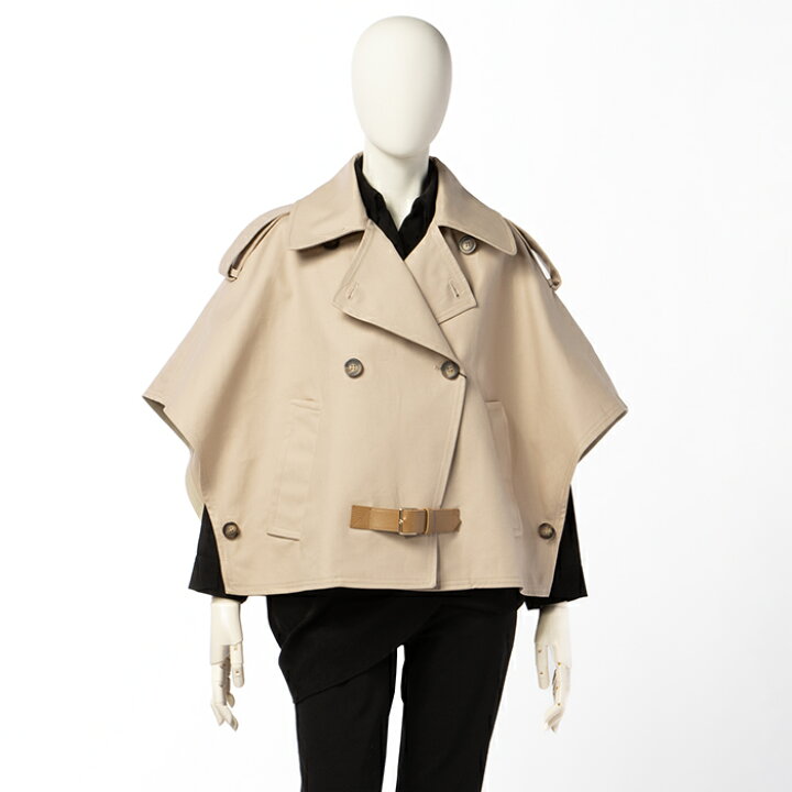 楽天市場】マックスマーラ MAX MARA ケープ DRAVA ピュアコットン 
