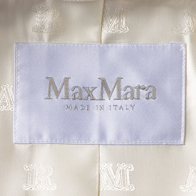 マックスマーラ MAX MARA RIGA テディベア アイコン ショートジャケット ファー コート TEDDY 2023年春夏新作  2310810131 0007 BIANCO【2023SS】 | アメイジングサーカス