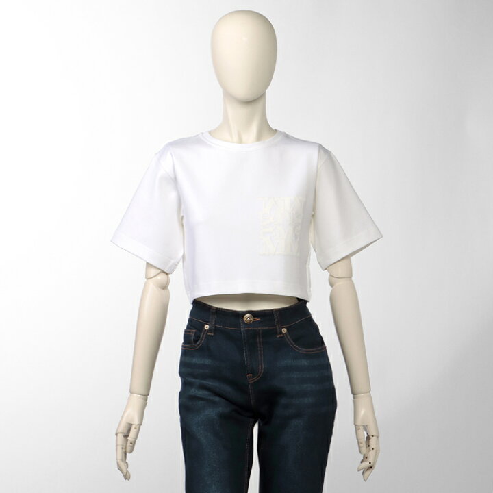 楽天市場】マックスマーラ MAX MARA クロップドTシャツ MESSICO  