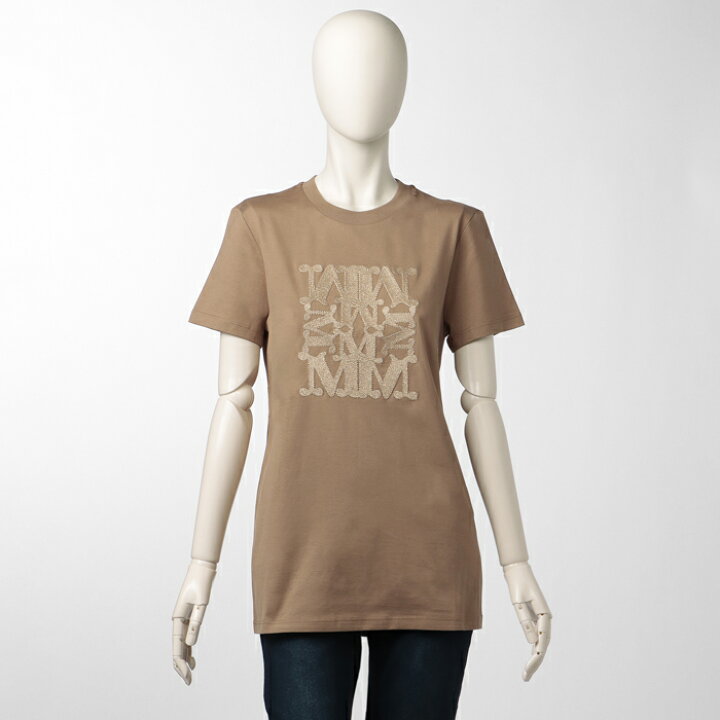 楽天市場】マックスマーラ MAX MARA Tシャツ TAVERNA アップリケ 半袖 