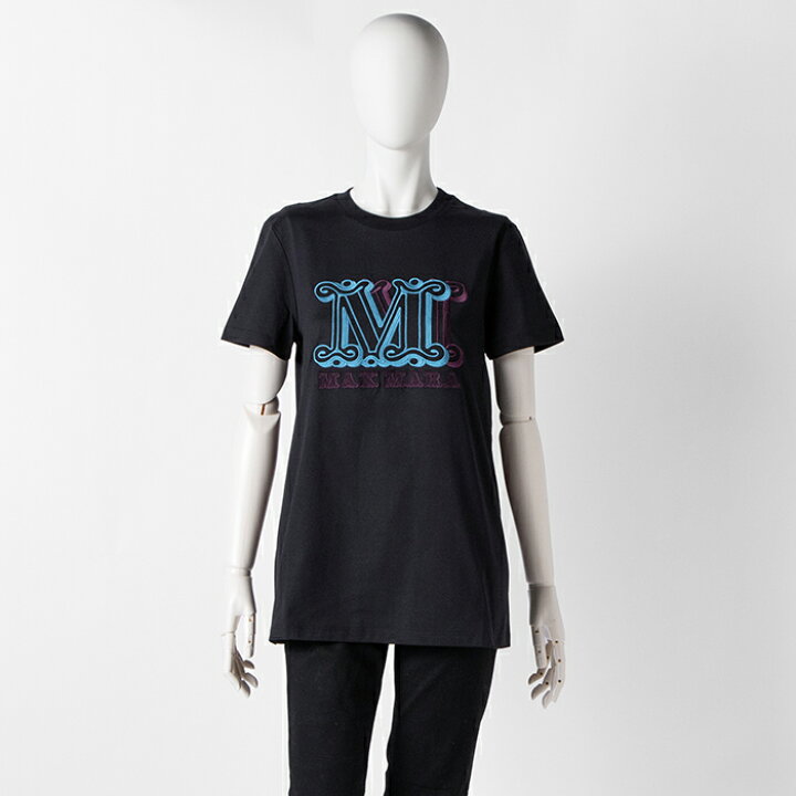 楽天市場】マックスマーラ MAX MARA Tシャツ MaxMaraGram ロゴプリント  