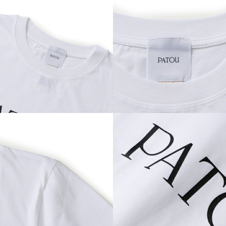 楽天市場】パトゥ PATOU Tシャツ ロゴ 半袖 オーガニックコットン  