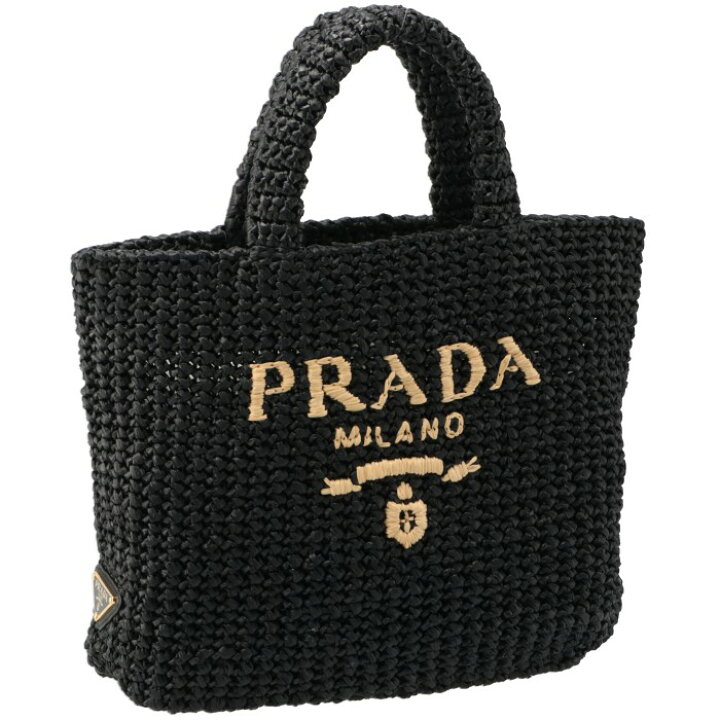 楽天市場】プラダ PRADA トートバッグ クロシェ 三角ロゴ  