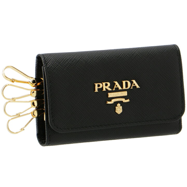 楽天市場】プラダ PRADA キーケース 4連 レディース サフィアーノ 