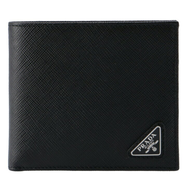楽天市場 プラダ Prada 財布 型押しカーフスキン メンズ 二つ折り財布 2mo738 Qhh 002 アメイジングサーカス