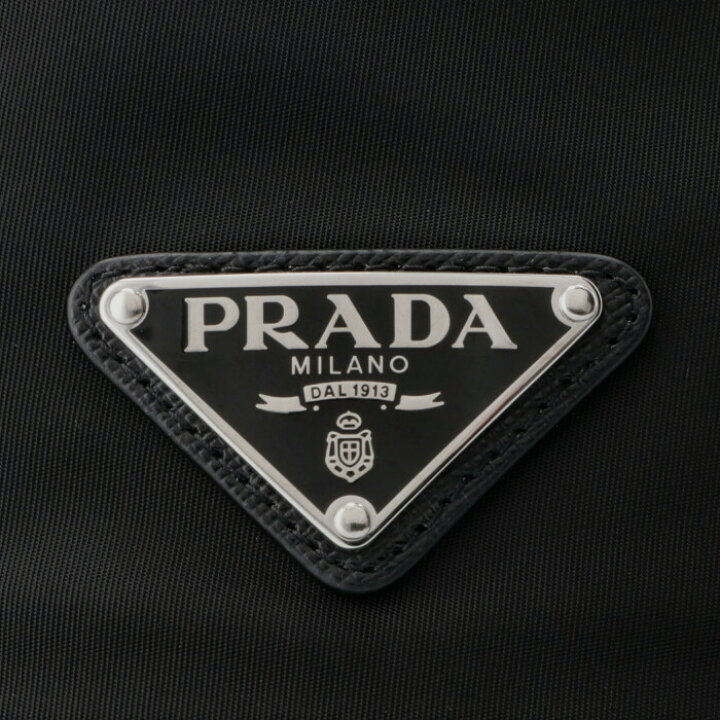 楽天市場】プラダ PRADA ナイロン バケットハット トライアングル ロゴ 
