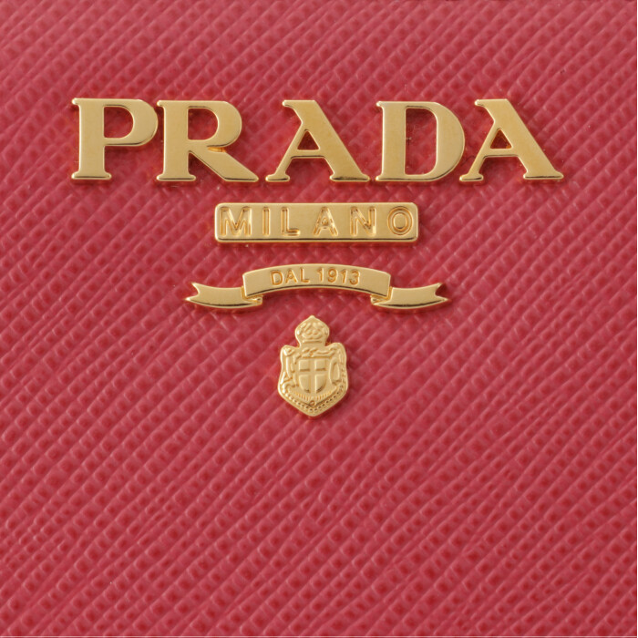 楽天市場】プラダ PRADA 財布 二つ折り サフィアーノ メタル