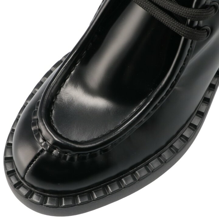 楽天市場】プラダ PRADA ローファー レースアップシューズ 三角ロゴ 