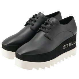 ステラマッカートニー STELLA MCCARTNEY ローファー ELYSE エリス プラットフォーム レースアップ 800004 W0YG0 1000【2023AW SALE】