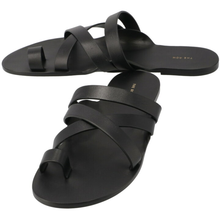 楽天市場】ザ ロウ THE ROW KRIS SANDAL トングサンダル フラット 