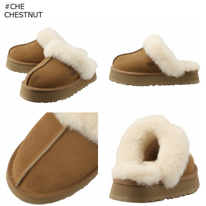 楽天市場】アグ UGG スリッポン DISQUETTE 厚底 スリッパ 3.5cmヒール  