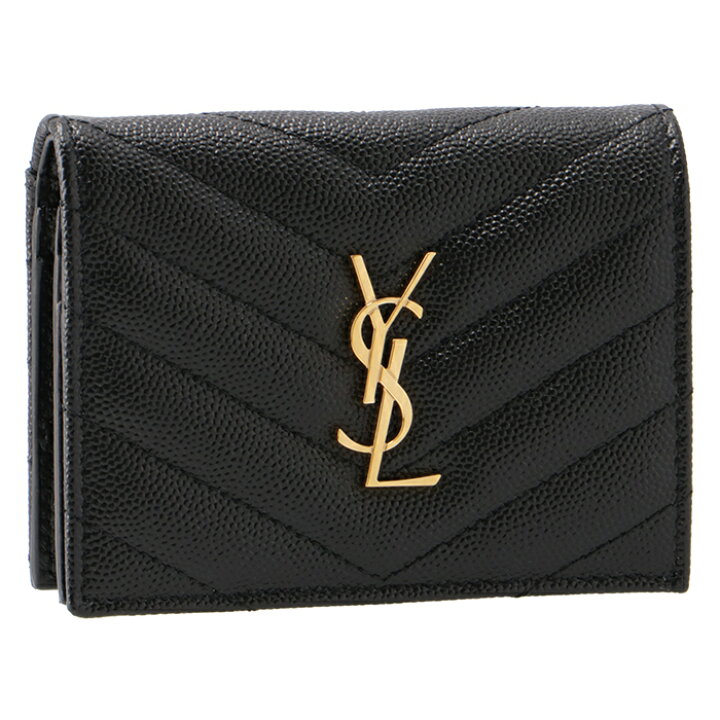楽天市場】サンローラン パリ SAINT LAURENT PARIS 財布 二つ折り ミニ  
