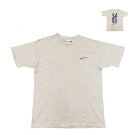 USED リーボック クルーネック S/S Tシャツ ライトグレー/Mサイズ (Reebok) 【海外直輸入USED品】 【閉店 売り切り】
