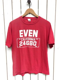 EVEN CALIFORNIA Tシャツ 80年代 ビンテージ アメリカ直輸入古着 （日本サイズL） 【楽ギフ_包装】 【閉店 売り切り】