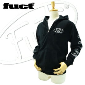 [絶版モデル・デットストック] ファクト EST.LA ジップ アップ フリース パーカー ブラック (Fuct EST.LA ZIP UP FREECE) 【閉店 売り切り】