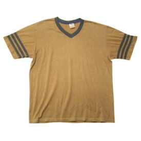 Vintage Tee 80's VネックTシャツ size L　【古着】【海外直輸入USED品】 【閉店 売り切り】