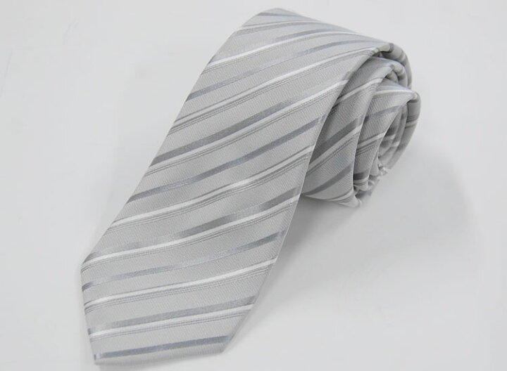 楽天市場 シルバーネクタイシルバーストライプ柄 チーフ付きネクタイフォーマル ネクタイ 冠婚葬祭 結婚式 礼装 披露宴 ビジネス 制服 フォーマルタイ モーニング ブライダルネコポス対応可能 スーツ ブレザー卸のアンベリール