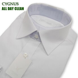 ビジネス シャツ 形態安定白 カッター ワイシャツ ビジネスシャツ レギュラーカラー GYD001【CYGNUS】