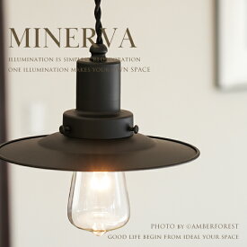 【Minerva】 ペンダントライト ペンダントランプ アルミP1セード1灯用黒塗装 後藤照明 天井照明 和室 和洋折衷 和モダン モノトーン ブラック