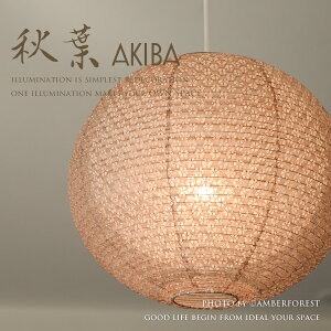 【秋葉】 彩光デザイン SPN1-1101 ペンダントライト 1灯タイプ 5畳 6畳 和風モダン ブラウン ホワイト
