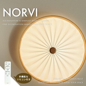 NORVA - 天井照明 LEDライト Wood Pleats Ceiling Light ACE-170 Slimac スライマック スワン電器 Another Garden