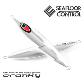 クランキー別注アルミホログラム シルバー SEAFLOOR CONTROL シーフロアコントロール cranky ジギング メタルジグ 90g 120g 140g 170g 200g 230g 260g 290g