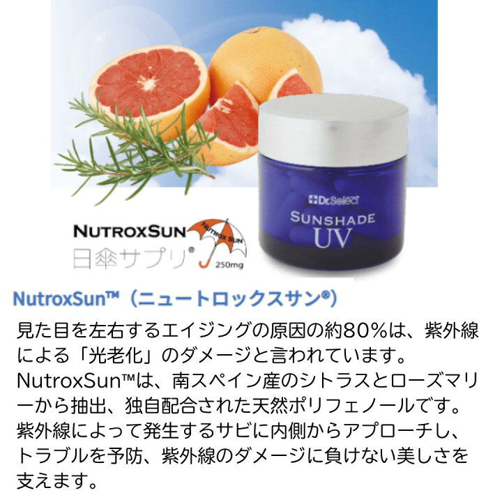 楽天市場】【最短翌日配送可】ドクターセレクト サンシェイドUV 30 