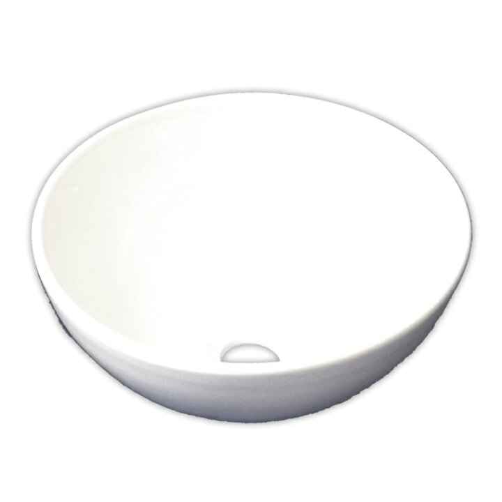 楽天市場】【送料無料】白陶器製デザイン丸型手洗器小型洗面台洗面器 