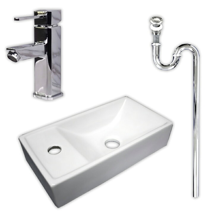 楽天市場 送料無料 白陶器狭小長方トイレ手洗器角形混合水栓蛇口金属床排水セット Ambest Wl7414 洗面器 水栓 排水金具 洗面ボウル 洗面化粧台 洗面シンク 洗面台 リフォーム 和風 洋風 お洒落な 棚 収納 節水 節約 インテリア 室内 室外 アンティーク調 アムベスト