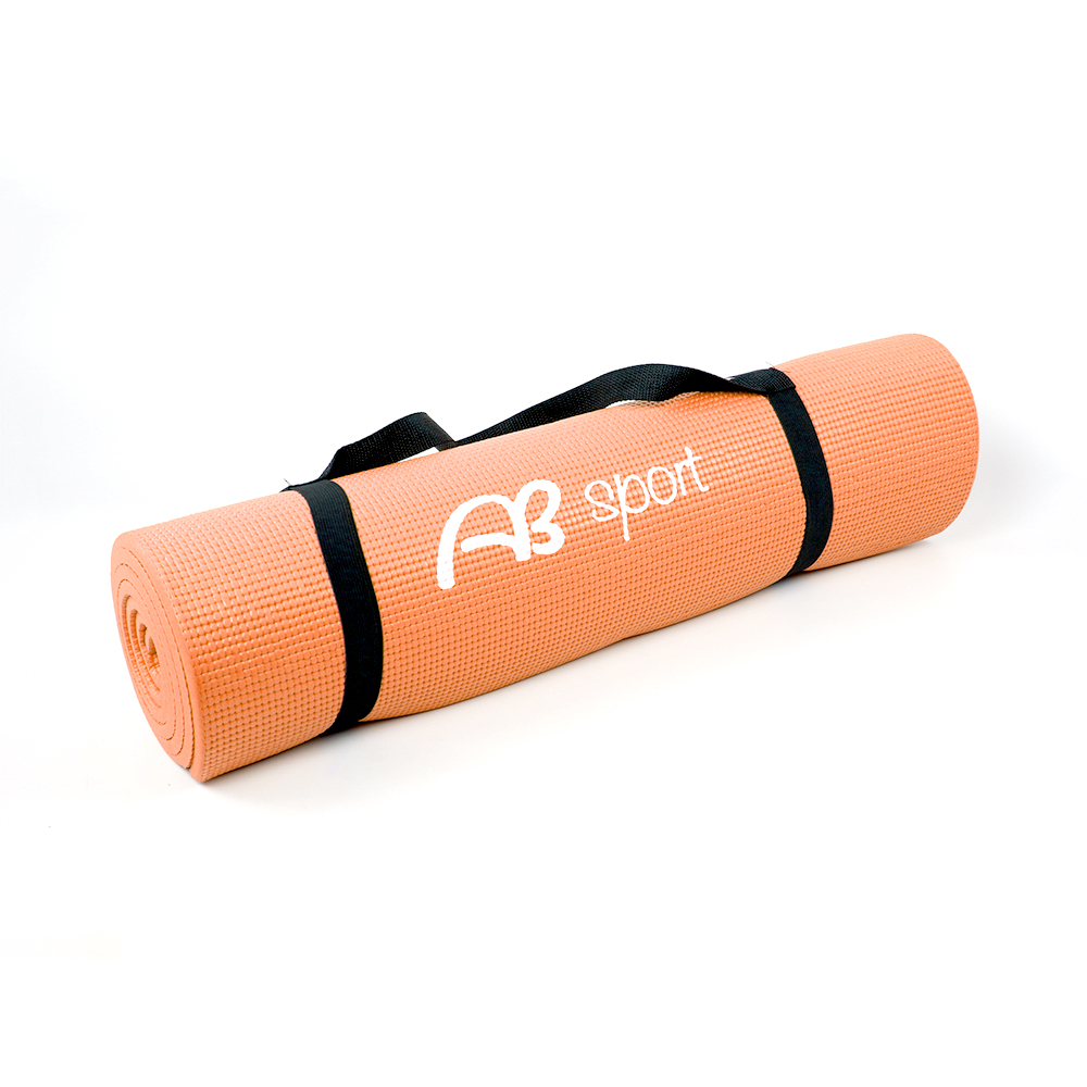 健康な心身を作るトレーニングのため 様々な商品を提供します 送料無料 Absport エービースポーツ トレーニング ヨガマット Z91516 定番キャンバス 8mm 期間限定特別価格 ジム フィットネス オレンジ クラブ