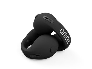 ambie sound earcuffsiAr[ TEh CJtXjAM-TW02COM Black × Black (ʃ{^^Cv) ӂȂȂ璮Cz Abvf[gf I[vC[ SCX BluetoothΉ 