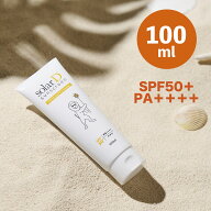 ソーラーD サンスクリーン 100ml Lion 日焼け止め SPF50+ PA++++ クリーム べたつかない 紫外線対策 ウォ…