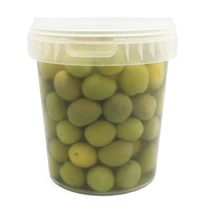 【美味いオリーブを探してるならこれ！】ラロッカ グリーンオリーブ小粒(種有) 500g アンブロシア